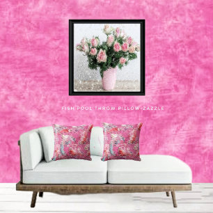 Fishpool Throw Pillow