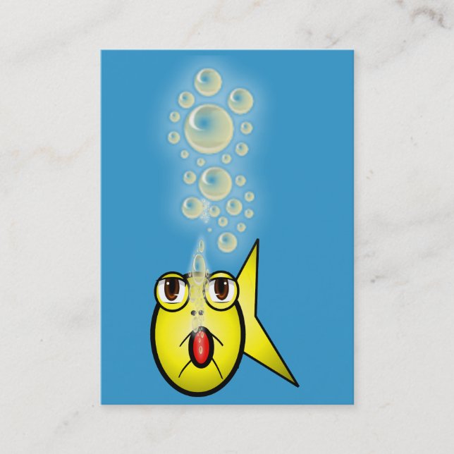 Fishy Business Card (Front)