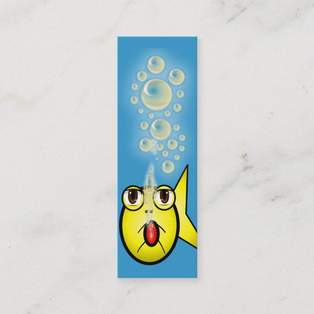 Fishy Business Mini Business Card (Front)