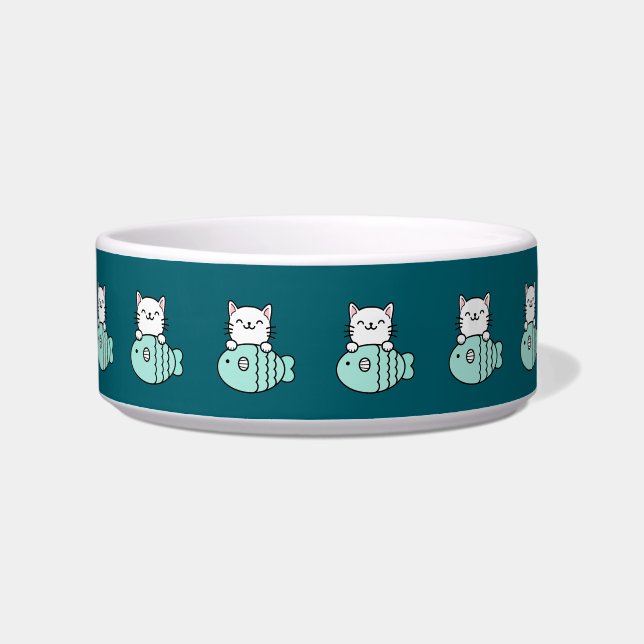 Fishy! Cat Bowl (Right)