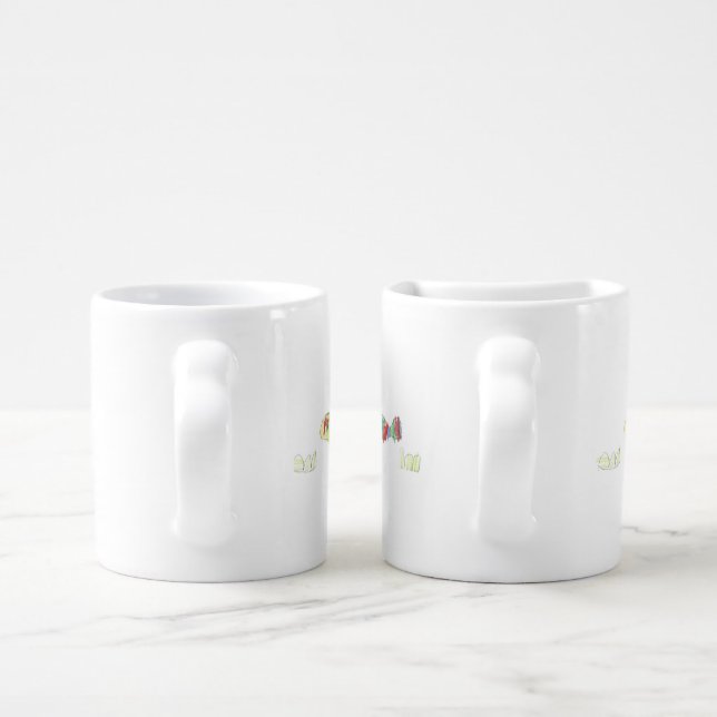Fishy Coffee Mug Set (Handle)