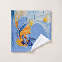 Fishy Face Towel