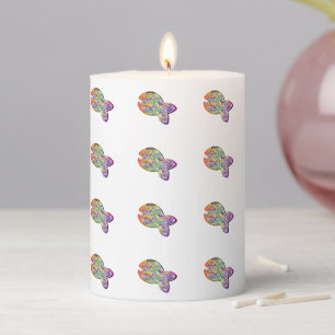 Fishy Fishy Baby Shower  Pillar Candle