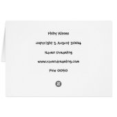 Fishy Kisses Cards (Back Horizontal)