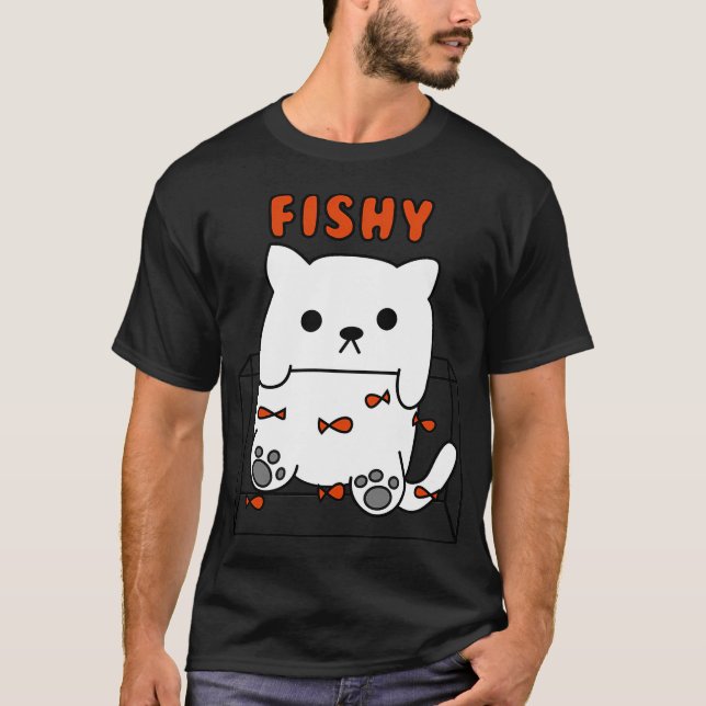 fishy (orange) T-Shirt (Front)