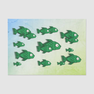 Fishy Tissue Paper