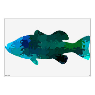 "Fishy to Me" Custom Cut Dynamic Wall Decal