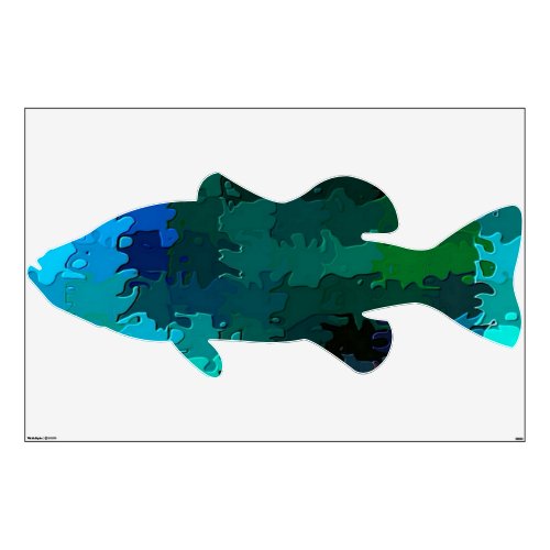 Fishy to Me Custom Cut Dynamic Wall Decal