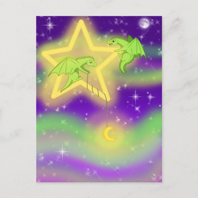 Fising for stars postcard (Front)