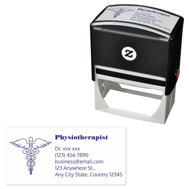Fisiotherapy Stamps: A Professional Touch for Your Self-inking Stamp (In Situ)