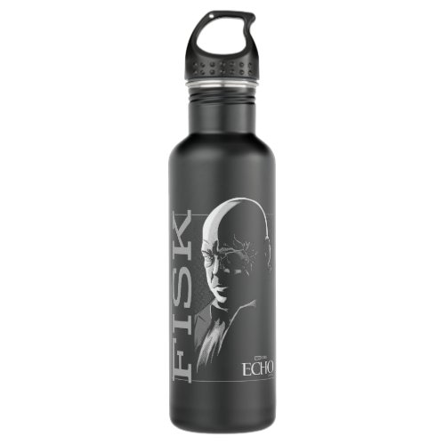 Fisk Silhouette Graphic Stainless Steel Water Bottle
