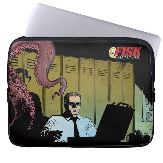 FISK the Substitute laptop sleeve (Front)