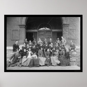 Fisk University in Nashville, TN 1900 Poster