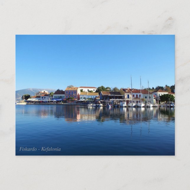 Fiskardo – Kefalonia Postcard (Front)