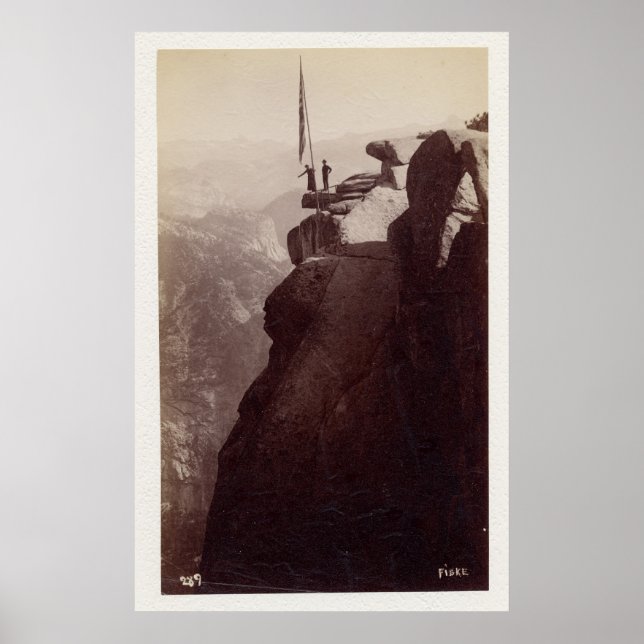 Fiske Glacier Pt. Yosemite 1870 Poster (Front)