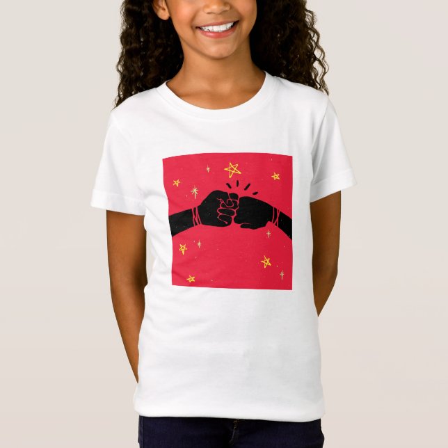 Fist Bump Best Friend T-Shirt (Front)