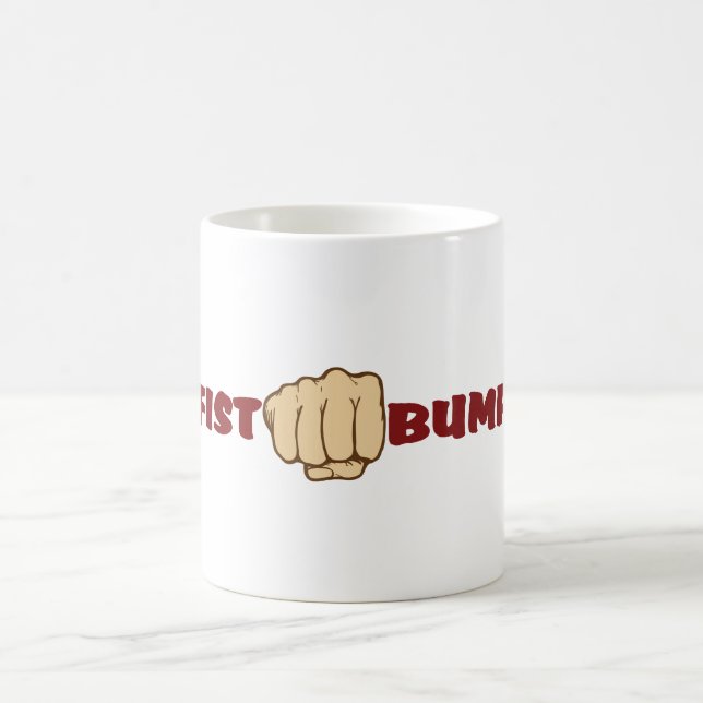 Fist Bump Coffee Mug (Center)