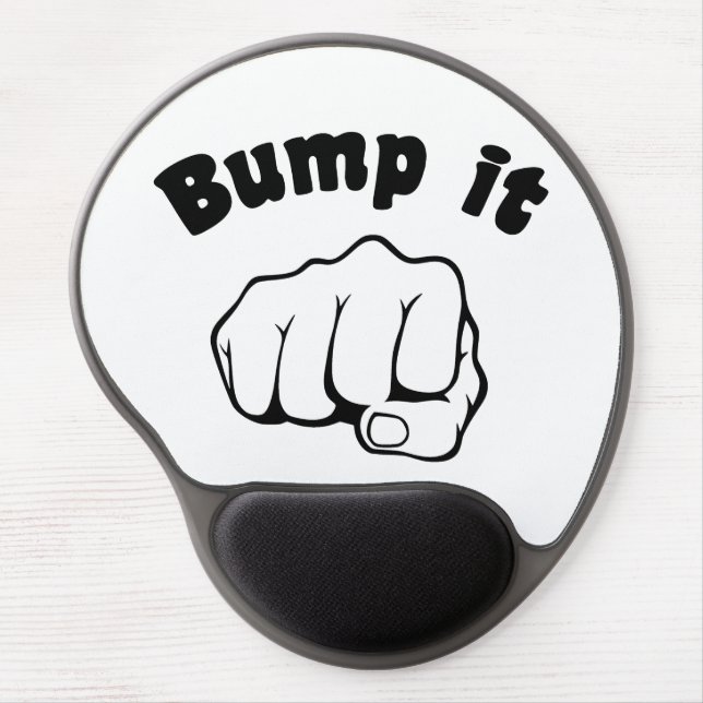 Fist Bump It Gel Mouse Pad (Front)