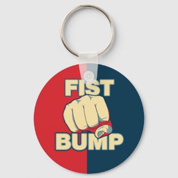 Fist Bump Keychain by Hipster_Farms at Zazzle