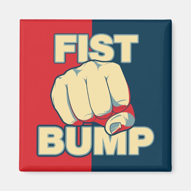 Fist Bump Magnet (Front)