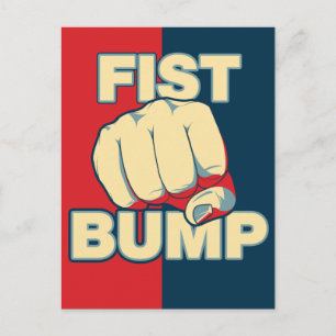 Fist Bump Postcard