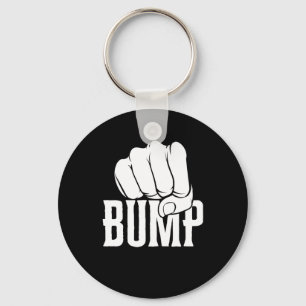 Fist Bump Sticker Keychain