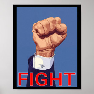 Fist. Fight Fight Fight Poster