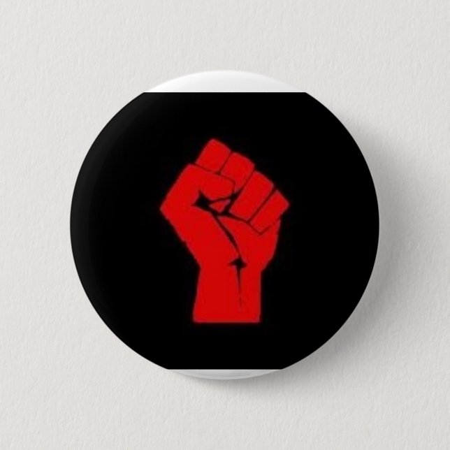 Fist Pinback Button (Front)