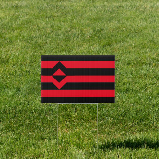 Fist Pride House Flag Sign