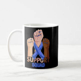 Fist Squad Diabetes Awareness Month Support Hope L Coffee Mug