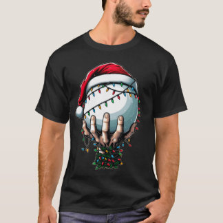 Fistball Sport Christmas Hat Xmas vintage T-Shirt