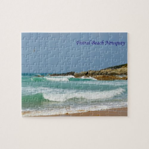 Fistral Beach Newquay Cornwall England Jigsaw Puzzle