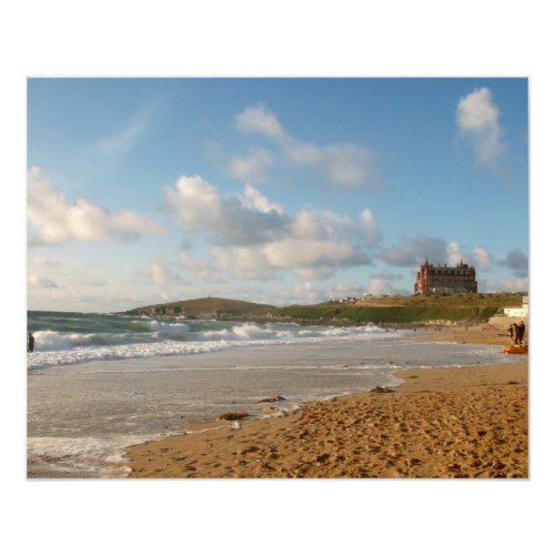 Fistral Beach Newquay Cornwall England Photo Print