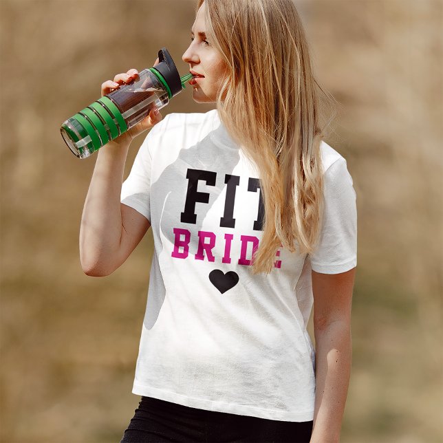 Fit Bride Future Mrs Wedding Gym Womens T-Shirt (Creator Uploaded)