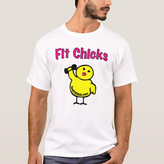Fit Chicks Ladies Destroyed T-Shirt (Front)