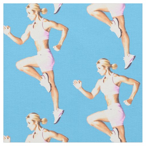 Fit Female Runner Thunder_Cove  Fabric