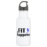 Sore Today Strong Tomorrow, sport, gym, fitness Water Bottle by Quote Store