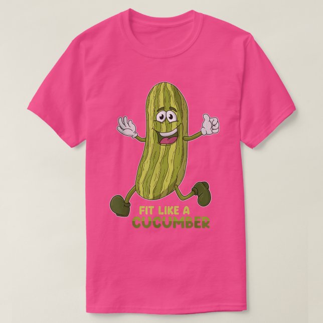 Fit like a cucumber pickle pickle cucumber humor s T-Shirt (Design Front)