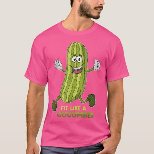 Fit like a cucumber pickle pickle cucumber humor s T_Shirt