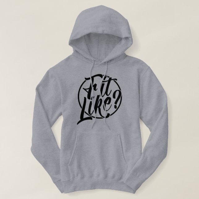 Fit Like? Doric Dialect Hoodie (Design Front)