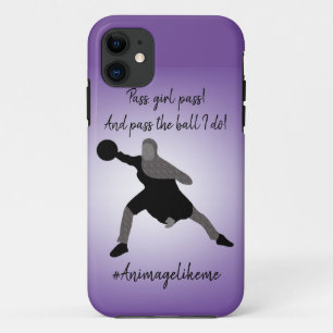 Fit Muslim Girl Basketball Player iPhone 11 Case