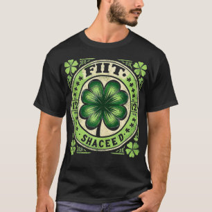 Fit Shaced Funny Irish Drinking St Patricks Day Sh T-Shirt