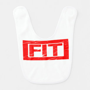 Fit Stamp Baby Bib