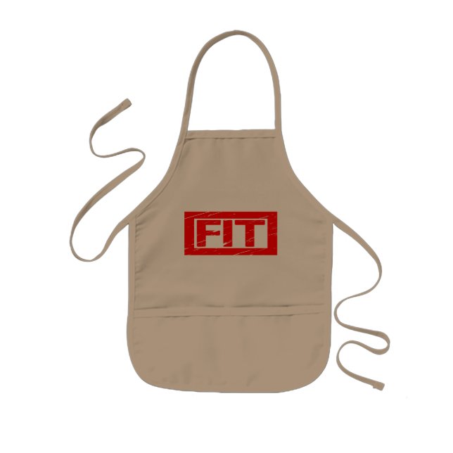 Fit Stamp Kids' Apron (Front)