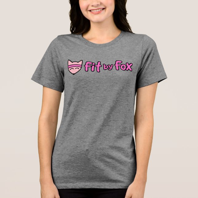 FitbyFox Fundamentals- Women's Tri-Blend Shirt (Front)