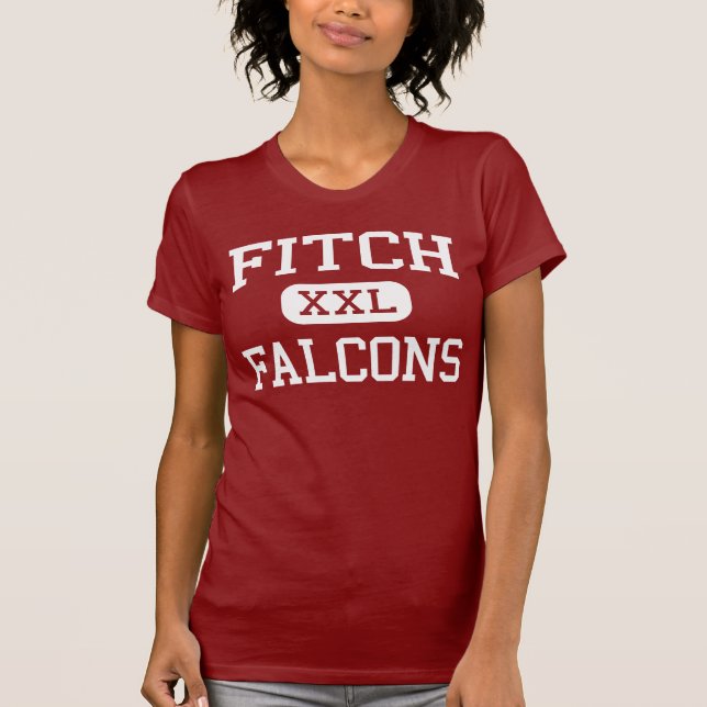 Fitch - Falcons - High School - Groton Connecticut T-Shirt (Front)