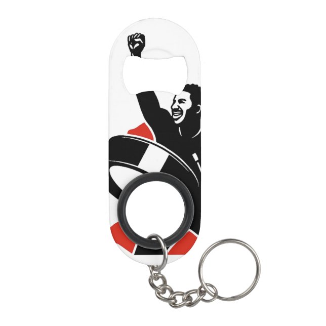 FITHY Mini Bottle Opener Key Chain (Back)