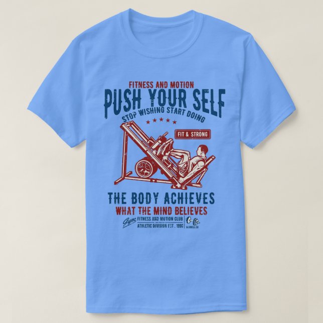 Fitness 10 T-Shirt (Design Front)