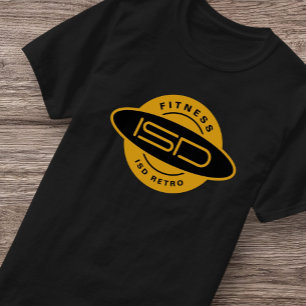 Fitness Activewear Workout Gym Fitl Retro T-Shirt