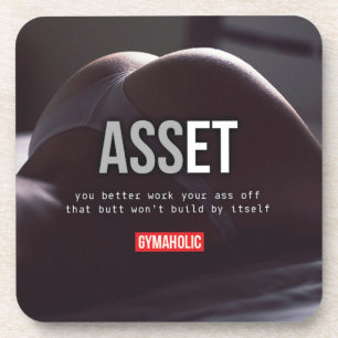 Fitness and Bodybuilding Motivation Coaster